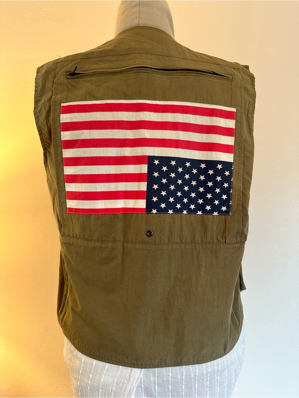 FTP F the Population Tactical Vest Jacket Size Small